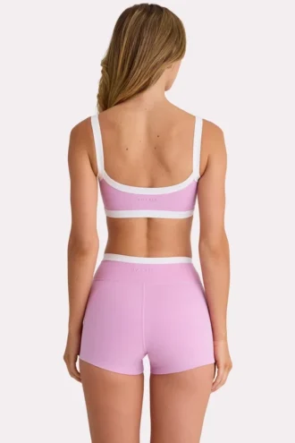 Soft Active Sports Bra in Sweet Pink